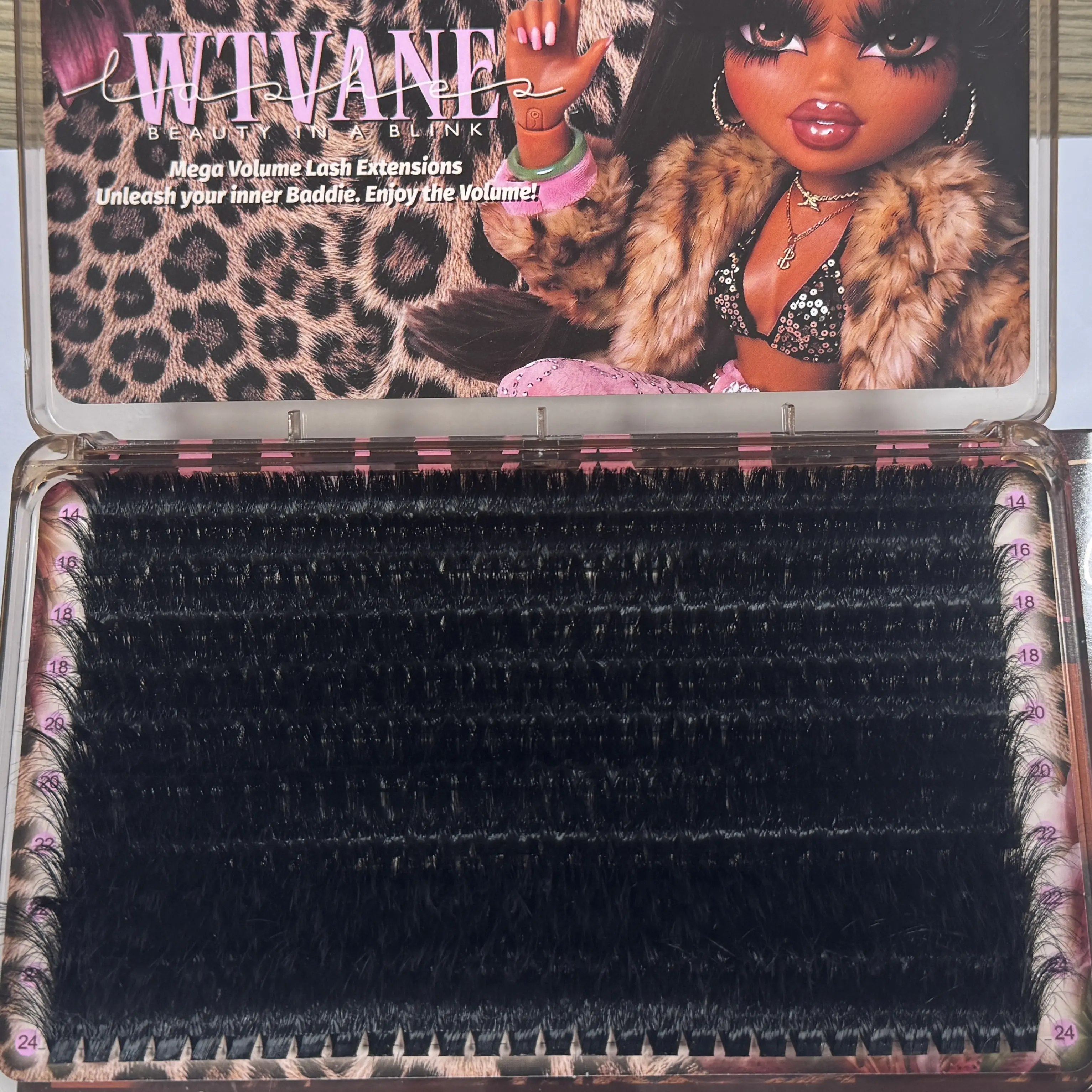Wtvane Lash Clusters Fluffy Eyelash Clusters Volume Lash Extensions