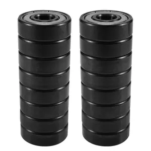16Pcs Ceramic 608 Bearings 8X22X7mm ABEC-11 Hybrid 6 White ZrO2 Balls Skateboard Bearing Skating Inline Roller
