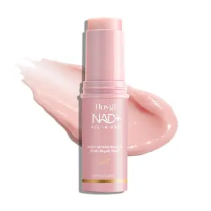 Pink Collagen Volume Multi-Effect Balm | All-in-one, collagen and NAD sticks, creates a youthful appearance, helps improve fine lines, firming care, anti-aging care | Suitable for eye area, neck, forehead, nasolabial folds, and lip care, Lip Treatment