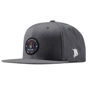 Michigan Compass Essential Flat Snapback