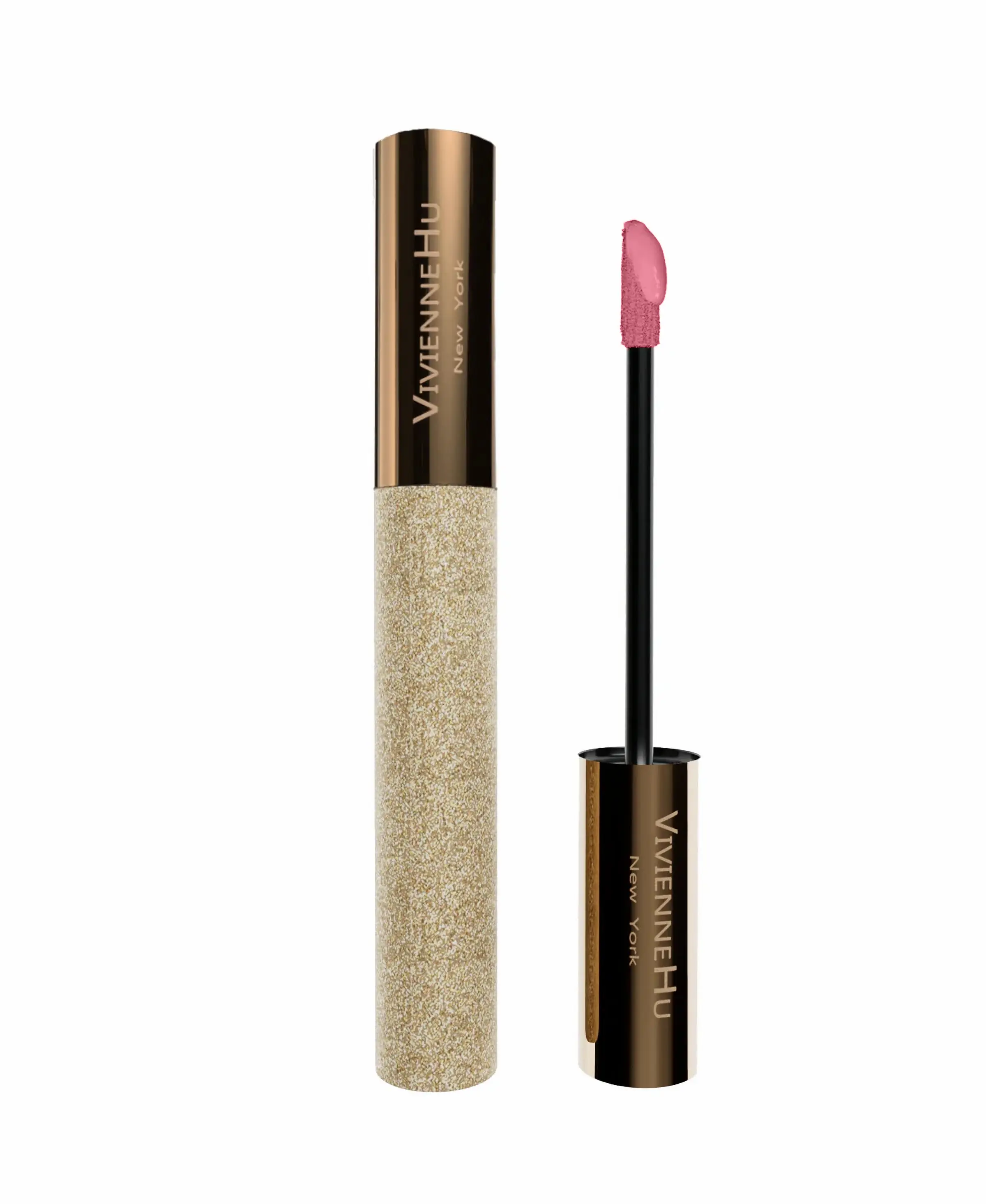 VivienneHu Goldsand Long-Term Hydration Effect SHINE Lip Plumping Gloss – With Hyaluronic Acid Hydrate Lipgloss Lipstick Makeup Moisture Moisturizing Daily Moisturizer Hydrating