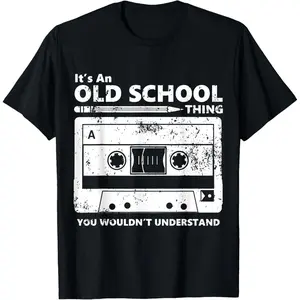 It’s An Old School Thing You Wouldn’t Understand Old People T-Shirt,Made in USA