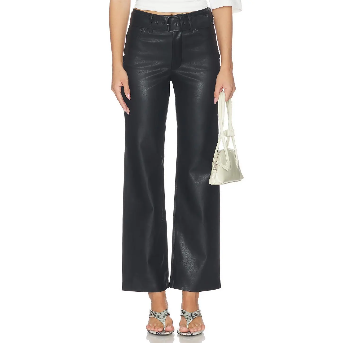 BLANKNYC Faux Leather Pants in Night Fever
