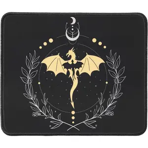 Dragon  Pad, Cute and Cool Square Mousepad,9.5 X 7.9 Inch  Non-Slip Rubber  Pad for , Office,for  ,Gaming  Pads. (dragon2)