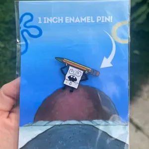 Doodlebob Enamel Pin