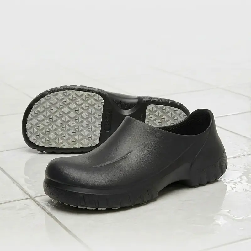 Women's TEER Wide-Toe Professional Non-Slip Clogs - Oil-Resistant, Waterproof Footwear, Walking Shoe for Kitchen, Hospital Use, Walking Shoes