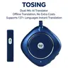 TOSING Dual-Mic AI Speech Language Translator Device - 137+ & 107+ Lang Support, Wireless, Real-Time Trans, Built-In Cells, Compact Design,  Business Use,language learning, Free AI Activation