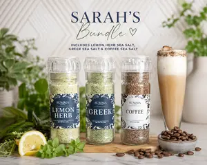 Sarah's Favorites Bundle — Save $6 | Three Handcrafted Seasoning Salts from Jacksonville, FL