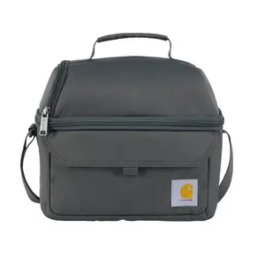 12 Can Two Compartment Lunch Box | Durable, Fully-Insulated Lunch Bag for Women & Men, Large Lunchbox