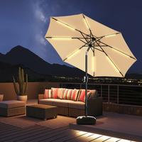 【HY11LS】Solar Light Strips-Beige-No Base