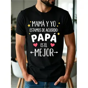 Premium Cotton T-Shirt Celebrate Father's Day with Stylish PAPA Design