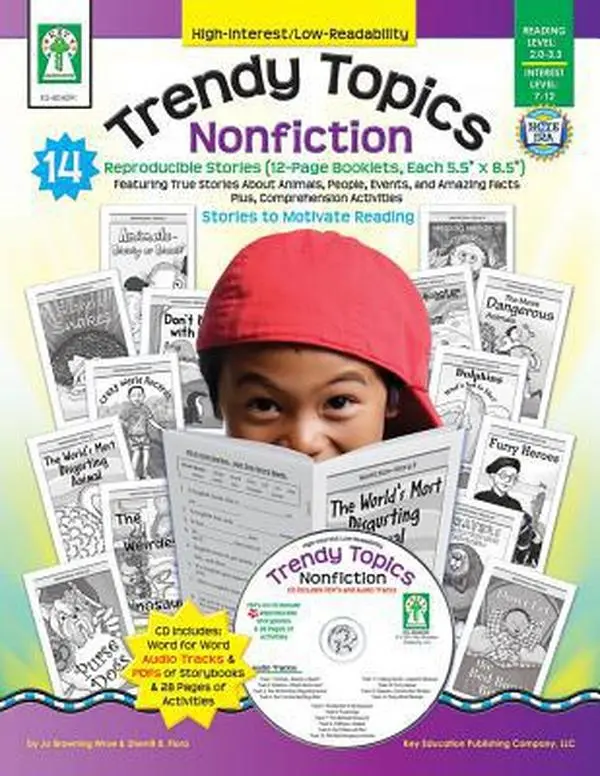 USED-Trendy Topics: Nonfiction [With CDROM] by Flora, Sherrill B. (Paperback)