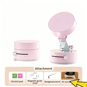 Upgraded Vacuum Magnetic Phone Holder Stand with Strong Grip Anti-Slip Base Foldable Design for Car Home Travel Car Accessories for Women Men mobile stand  creator  kit Multi-Functional Case Set electric induction opening vacuum  suction girl boys woman m