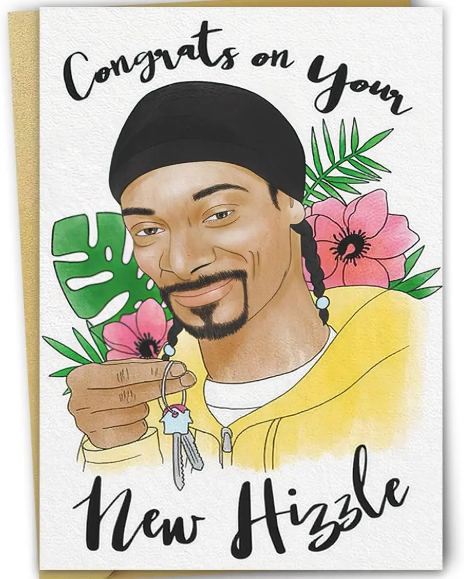 New Home Card,Congrats Housewarming Gift for Couples,Friends | Funny Congratulations Card for New Homeowners,Blank Inside for Personal Message,Great Housewarming Gift With Envelope