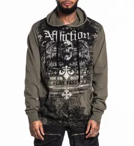 Affliction Men's Pullover Hoodie Oracle