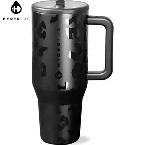 HydroJug Tumbler 32oz/40oz | Insulated Stainless Steel Coffee & Water Mug with Straw Lid for Home & Office – Leak-Proof, Aesthetic & Durable