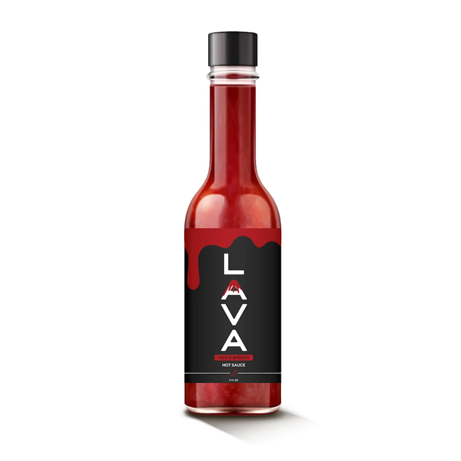 Lava Sauce by Landon Bridges | Smoky & Delicious Hot Sauce | Perfect for Spicy Food Lovers | Gourmet Flavor for Tacos, Wings, BBQ & More | All-Natural, Gluten-Free, Small-Batch Craft Hot Sauce (5oz)