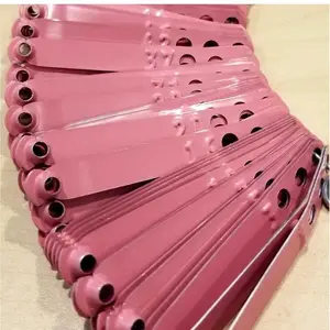 pink Botanas Chicken Gallos Poultry Leg Bands 100Pcs Rings for Farm Identification Rust-Proof Waterproof Breeding Tools Numbered Easy Identification
