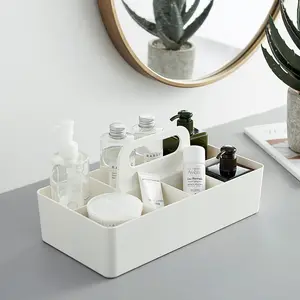 Japanese style sorting debris storage basket plastic bathroom toilet storage basket desktop storage basket storage basket