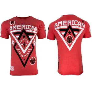 American Fighter Men's T-shirt Alaska Red