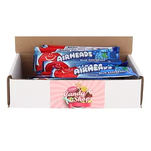 AirHeads Taffy Candy in Box, 1lb (Individually Wrapped)
