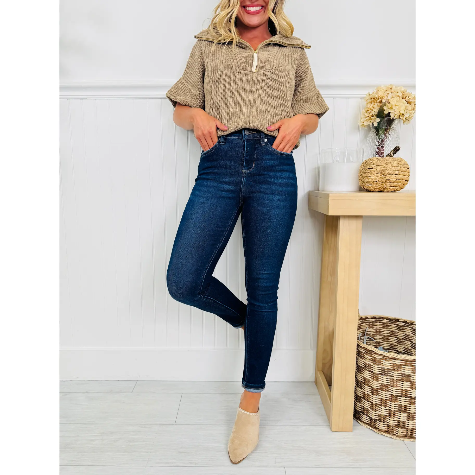 Just For You Tummy Control Skinny Jeans in Three Inseams