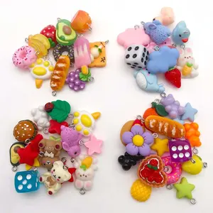 Kawaii 3D Cartoon Keychain Collection - Cute Bear, Panda & Character Bag Charms for Women & Kids, Aesthetic Backpack Accessories, Small Gift Ideas