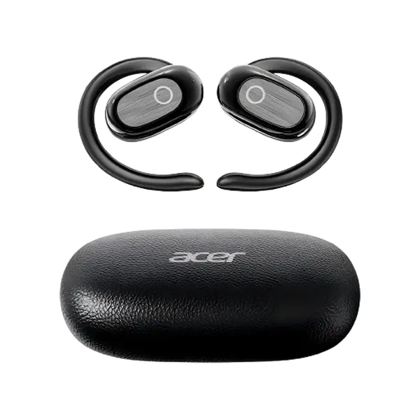 Acer OHR553 Wireless Headphones with HIFI Sound Quality, Bluetooth 6.0 Truly Wireless, Omnidirectional Stereo, Low Latency, Large Battery Capacity, Long Battery Life, for Running, Workout, Driving, Back to School–Gift