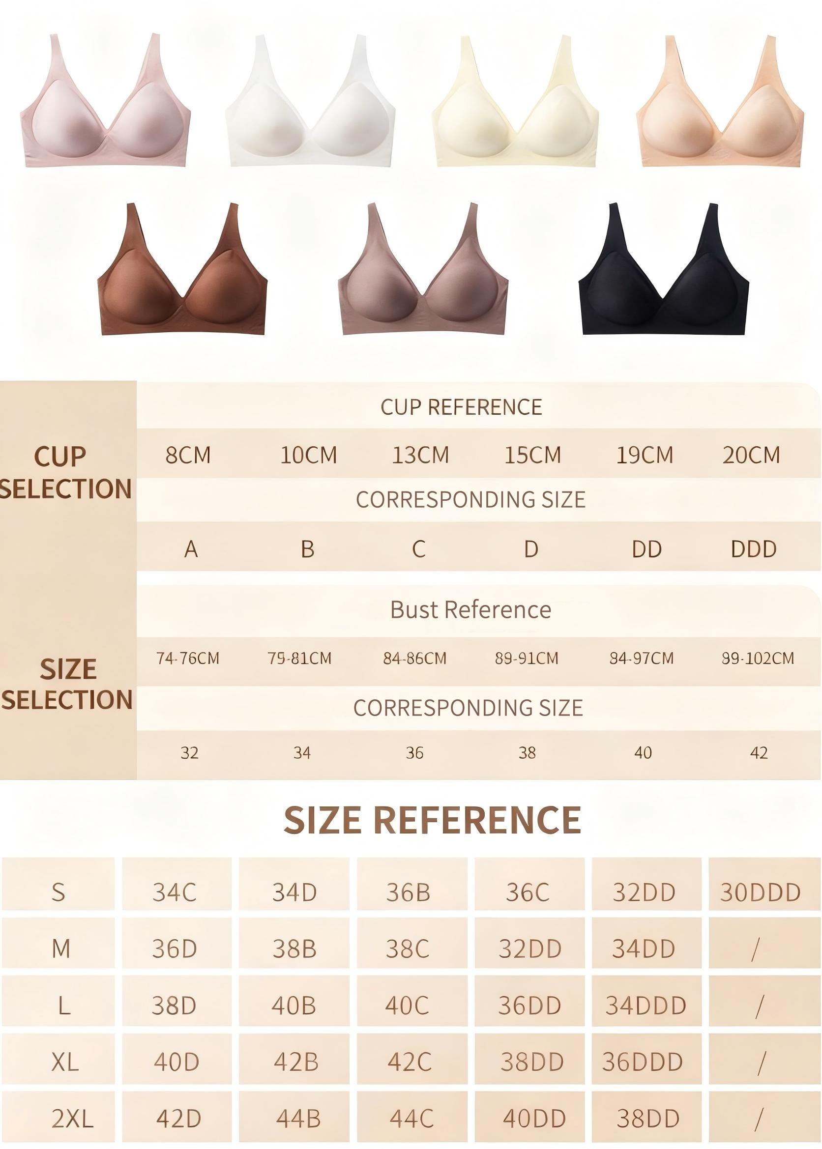 HULILY Jelly Wireless Push-Up Bralette – Seamless Deep V,T-Shirt Style, Ultra-Soft, Wire-Free, Adjustable Straps, Breathable Comfort, Everyday, Home, Travel, Gym, HULILY Jelly Wireless Push-Up Bralette – Seamless Deep V,T-Shirt Style, Ultra-Soft, Wire-Free, Adjustable Straps, Breathable Comfort, Everyday, Home, Travel, Gym,