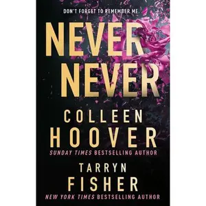USED-Never Never: TikTok made me buy it! by Colleen Hoover (Paperback)