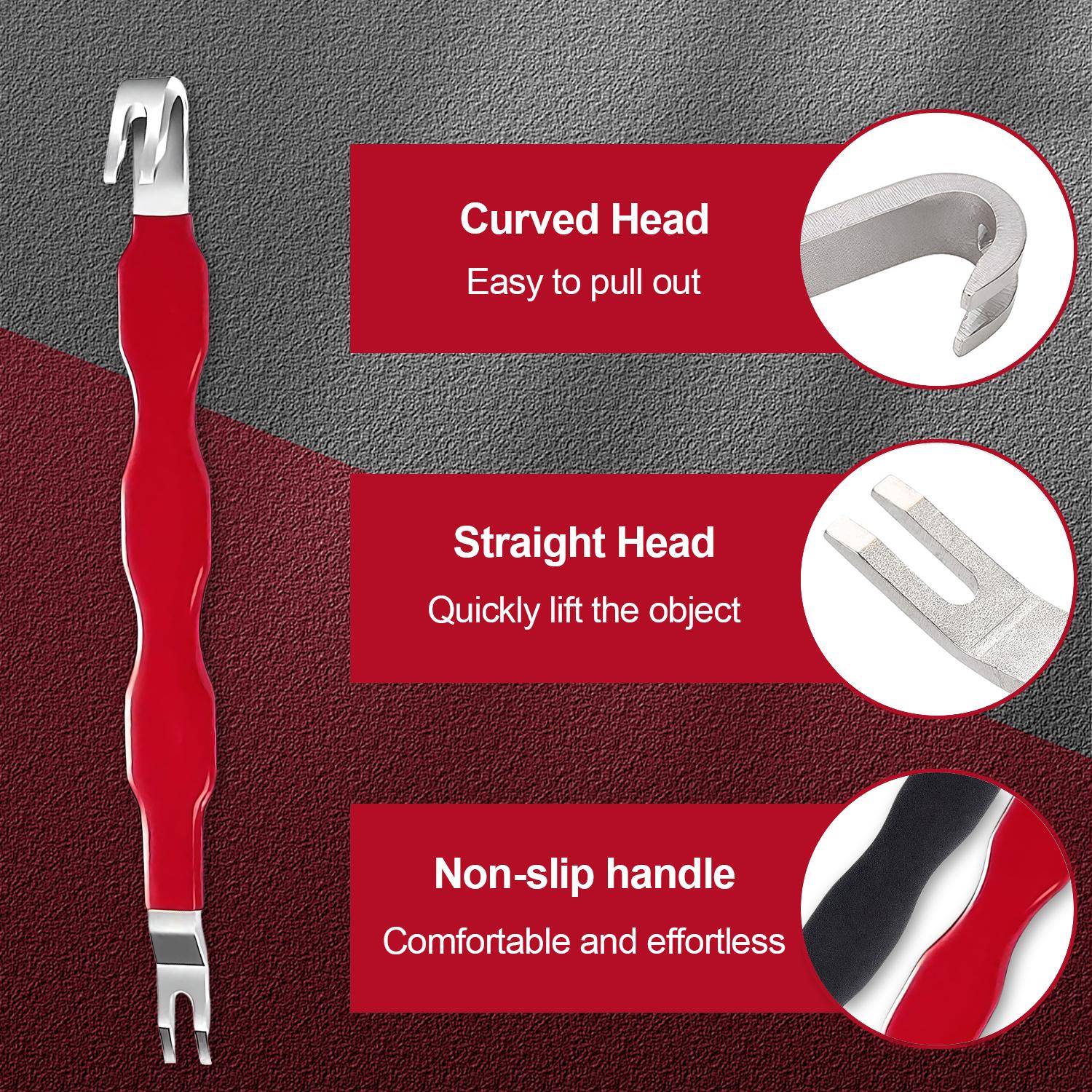 Automotive Repair Tool Kit – Hose Clamp Pliers Set, Electrical Disconnect Tool, Trim Clip Remover, CV Boot Clamp Pliers, Heavy Duty Car Hose & Connector Removal Kit, Mechanic Must-Have for Auto Repair & Maintenance