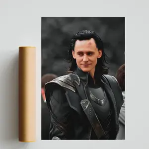 Loki Poster, Loki Print, Loki, Loki Wall Art, Tom Hiddleston Poster, Tom Hiddleston Print,