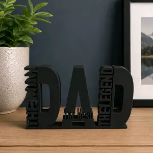 The Man. The Legend. Dad – Desktop Decor Gift for Father’s Day