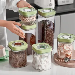 Press-type Sealed Canister Food-grade Storage Canister Used for Coffee and Candy Moisture-proof Storage Canister