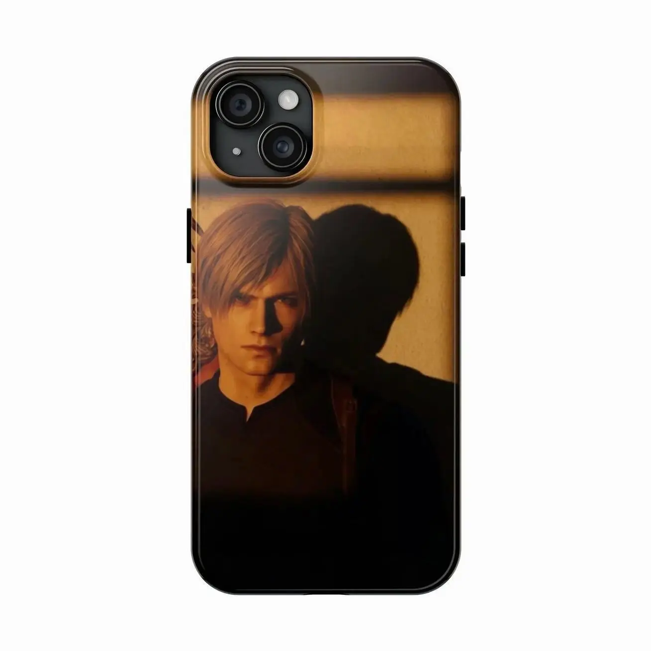 Resident Evil Leon Horror Game & Film Handheld Phone Cover - Multi-Model Mobile Accessory with Camera Protection for iPhone 17/16/15/14/13, Ideal Gift for Leon Fans