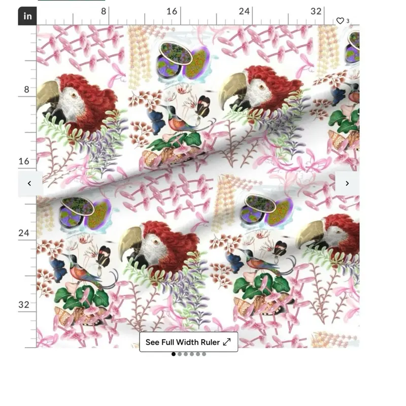 Art Design Fabric by RQuilts size is 36x42inches  one yard .Made of 100% cotton collage fabric.