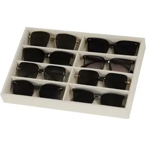 Large  Sunglasses Storage Organizers  Organizer,   Organizer, Large  Drawer Organizer Tray, Eyeglass Organizer Earring Holder Ring Display (Sunglass Tray)