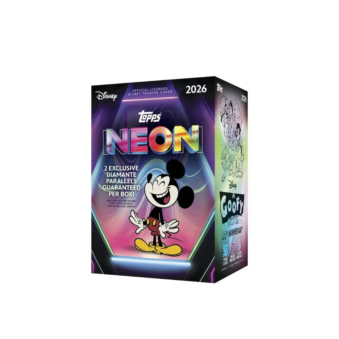 2026 Topps Neon Disney Blaster Box