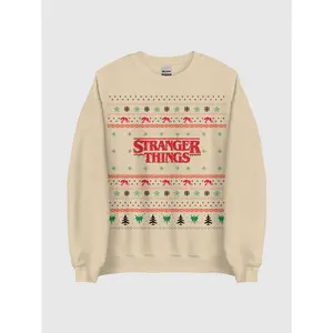 Stranger Things Crewneck Sweatshirt Holiday