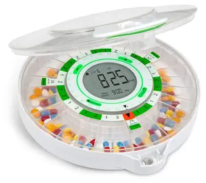 LiveFine 28-Day Automatic Pill Dispenser with LCD Display LiveFine 28-Day Automatic Pill Dispenser with LCD Display