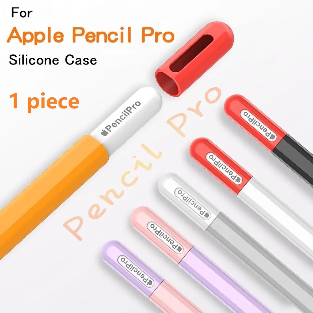 Silicon Case For Apple Pencil Protective Cover For iPad Pencil Touch Pen Grip Holder Sleeve Portable Stylus Cover