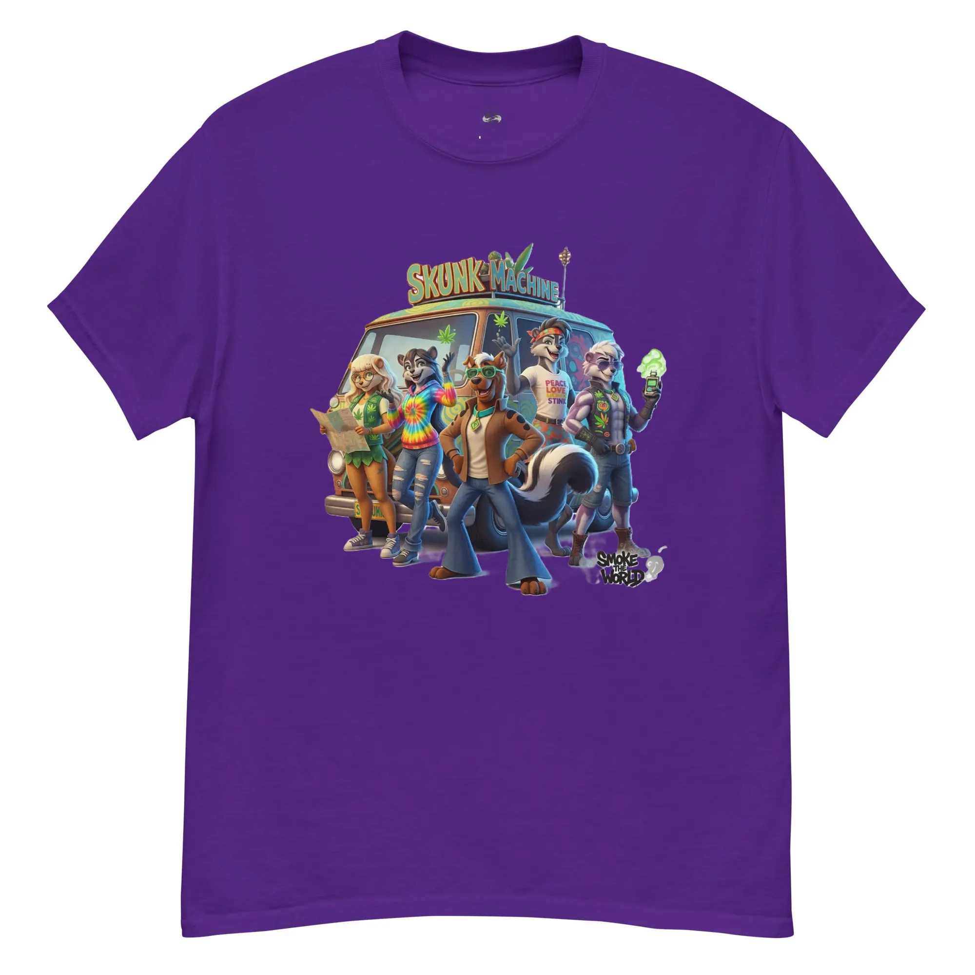Skunk Machine T-Shirt - Cannabis Culture Streetwear