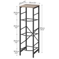 Three--Greige and Black