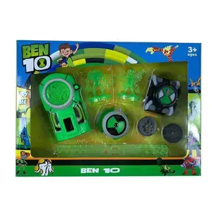 Omnitrix Watch Ben10 Children'S Popular Toys Watch Glowing Sound Projection Watches Toys For Men Hot Selling