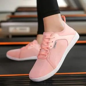 Outdoor barefoot wide-head shoes for men and women — loose fit, breathable mesh hiking shoes; wide-toe design; suitable as a gift; casual, breathable.