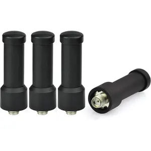 UHF 400-470MHz Two Way Radio Antenna Replacement Walkie Talkie SMA Female Short Antenna 4-Pack Compatiable with  BF-888S Arcshell AR-5 AR-6 AR-7 Retevis H-777 H-777S FRS Radio