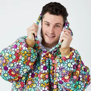 Flower Power Allsleepers™ Original Cloud Blanket Hoodie