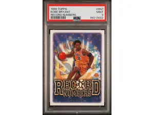 1999 Topps Record Numbers Kobe Bryant #RN7 PSA 9