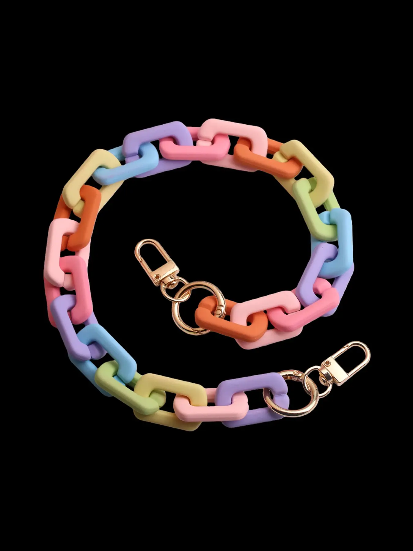 Fashion Bag Accessories Acrylic Resin Buckle Chain, Chain Detail, Fashionable Chain Strap, Adjustable Buckle Strap, Stylish Handbag Decoration, Durable and Elegant Accessory for Women, Bag Decorative Chain, Bag Chains