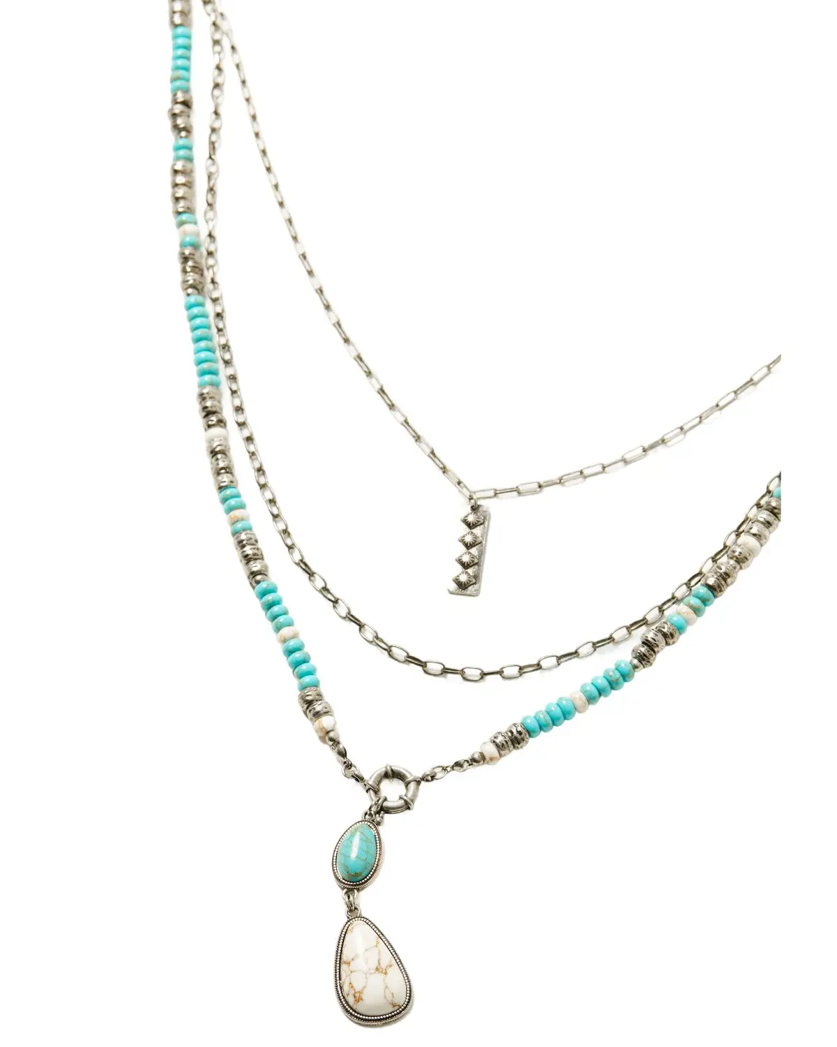 Shyanne Women's Women'S Isla Oasis Layered Necklace - Sasp25n1-Tuq